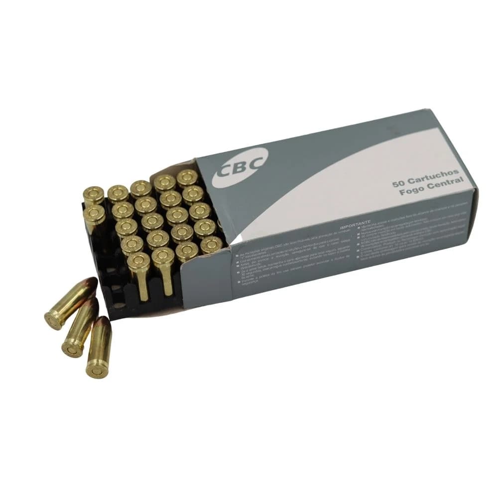 Munição CBC .38 Super Auto +P ETOG 130gr
