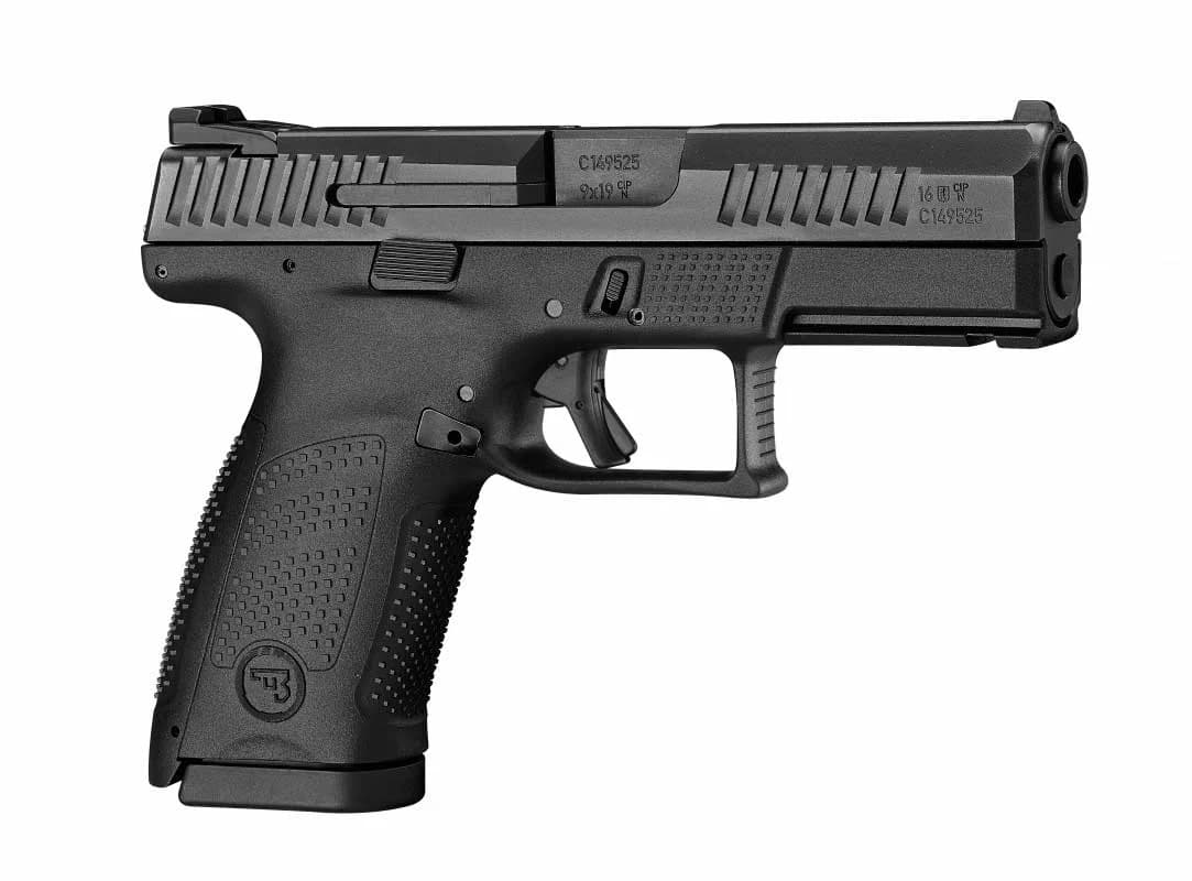 PISTOLA CESKA ZBROJOVKA CZ P-10C OXIDADA - 15 TIROS CANO 4