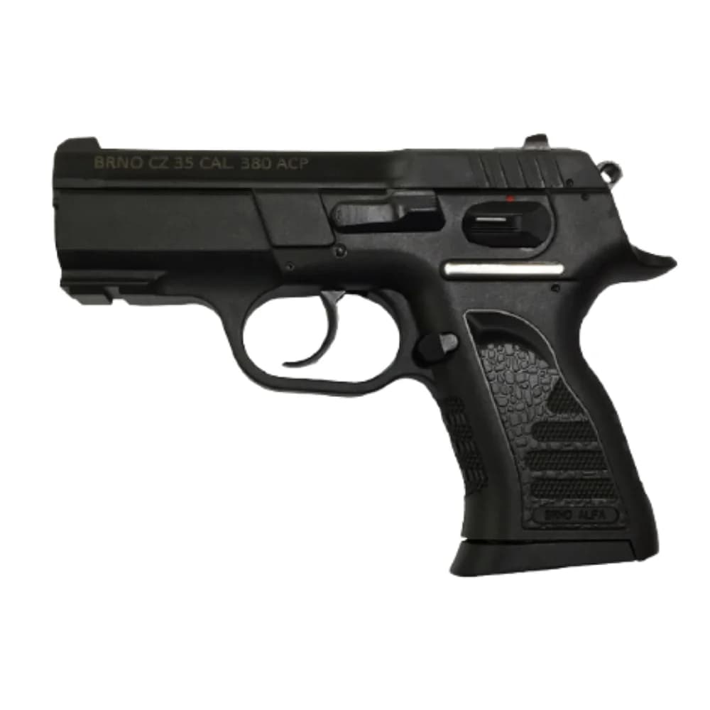 PISTOLA ALFA PROJ BRNO CZ35 CALIBRE .380CP OXIDADA
