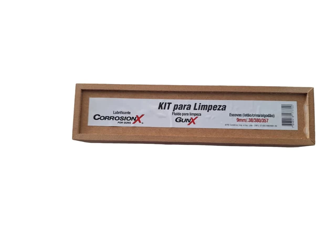 Kit De LIMPEZA PARA ARMAS 9MM/.380/.38/.357 CORROSION X