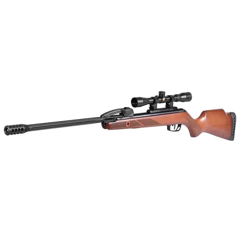 CARABINA AR COMPRIMIDO GAMO FAST SHOT 10X IGT MADEIRA 5,5MM C/LUNETA 4X32 WRH