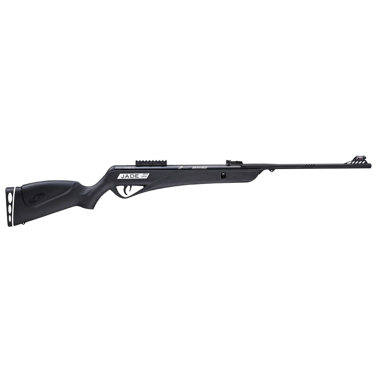 CARABINA DE PRESSÃO 5,5MM JADE PRO - CORONHA POLÍMERO PRETA