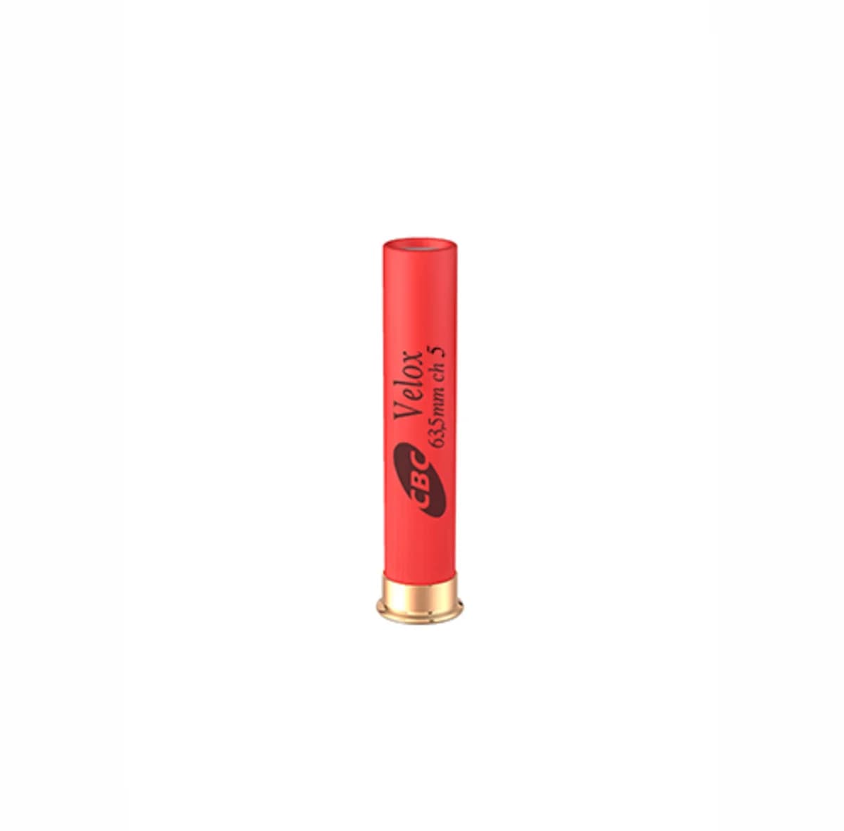 CARTUCHO CBC CÂMARA 63,5MM CHUMBO 5 CALIBRE 36