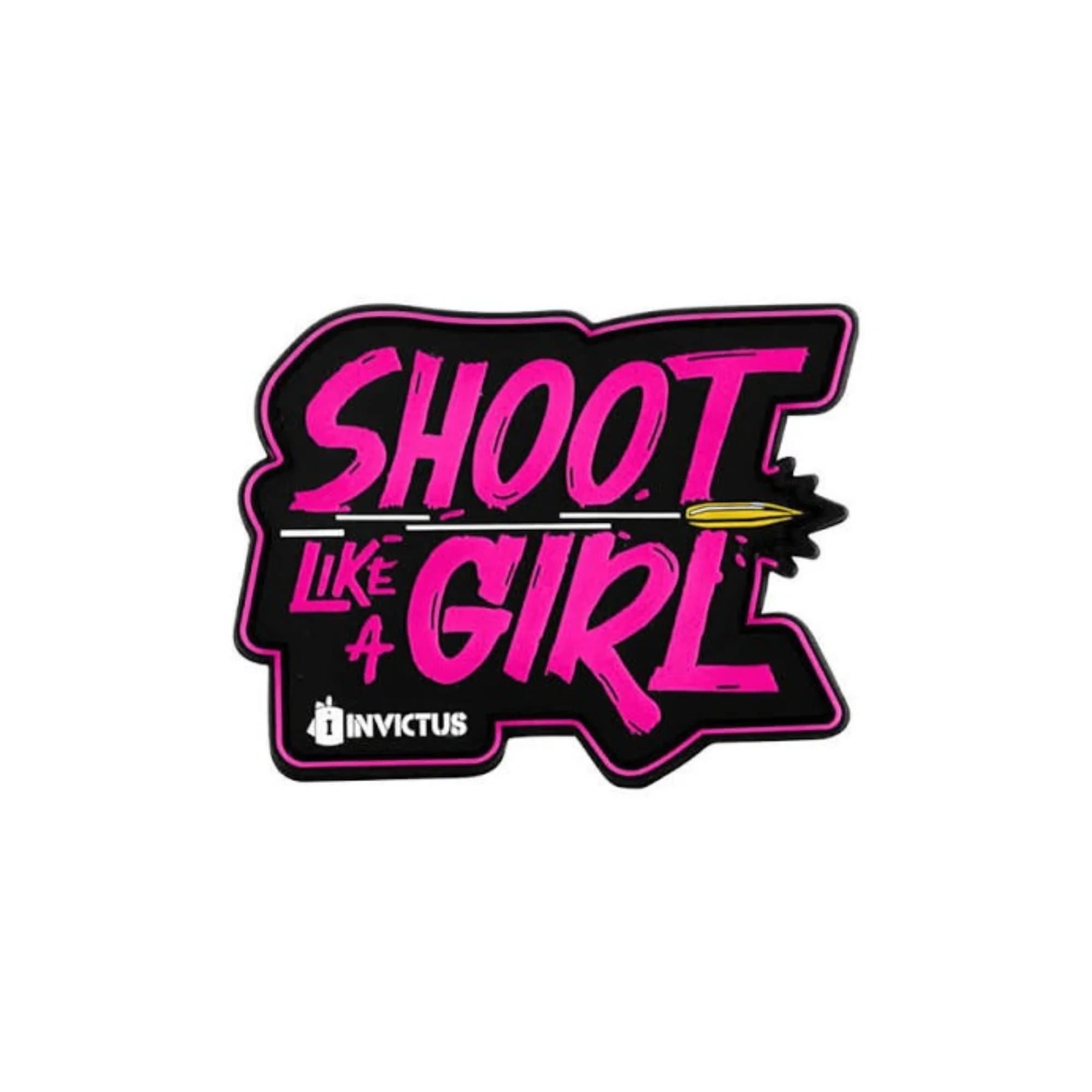 Patch Invictus Shoot Like a Girl