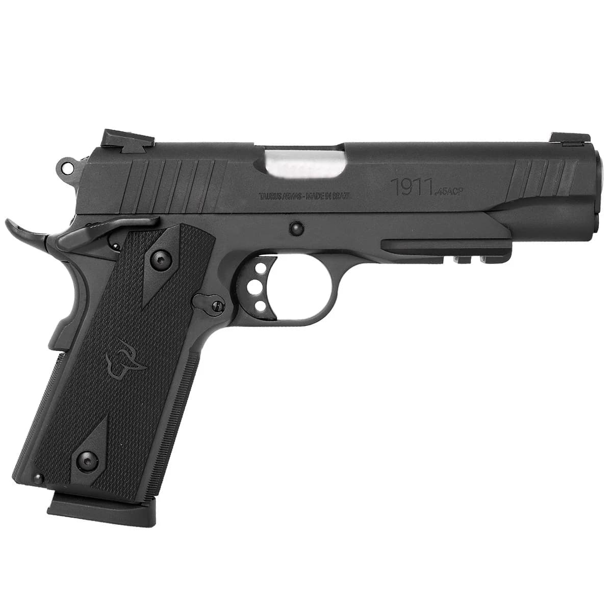 TAURUS .45ACP PT1911 8 TIROS CANO 5 CAFO TÁTICA