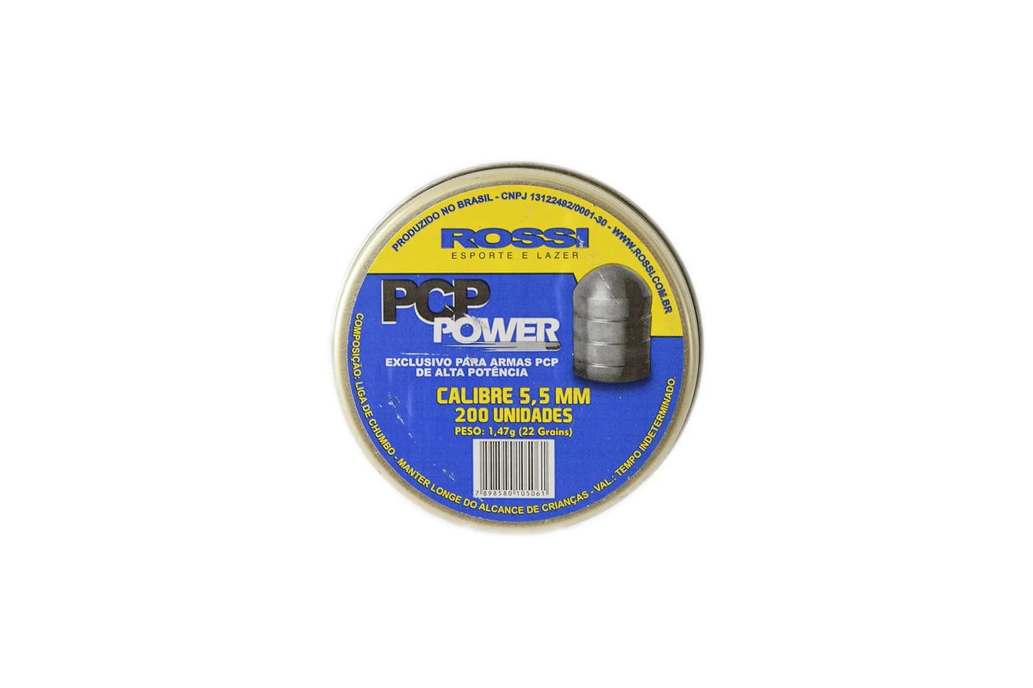CHUMBINHO ROSSI PCP POWER 5.5MM 200 UNID