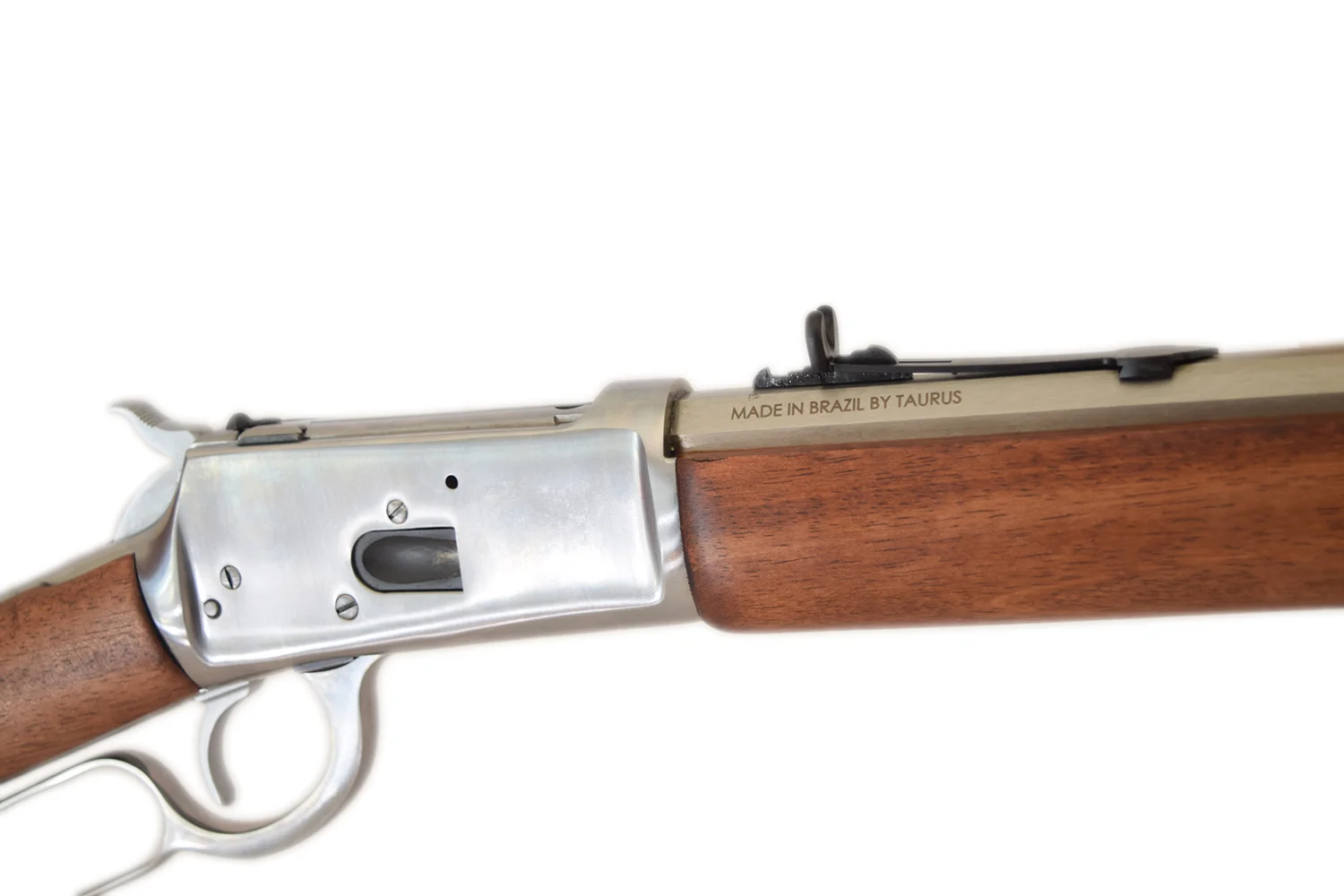 CARABINA TAURUS PUMA CANO OCTOG 12 TIROS INOX CAL. .38 — foto 3