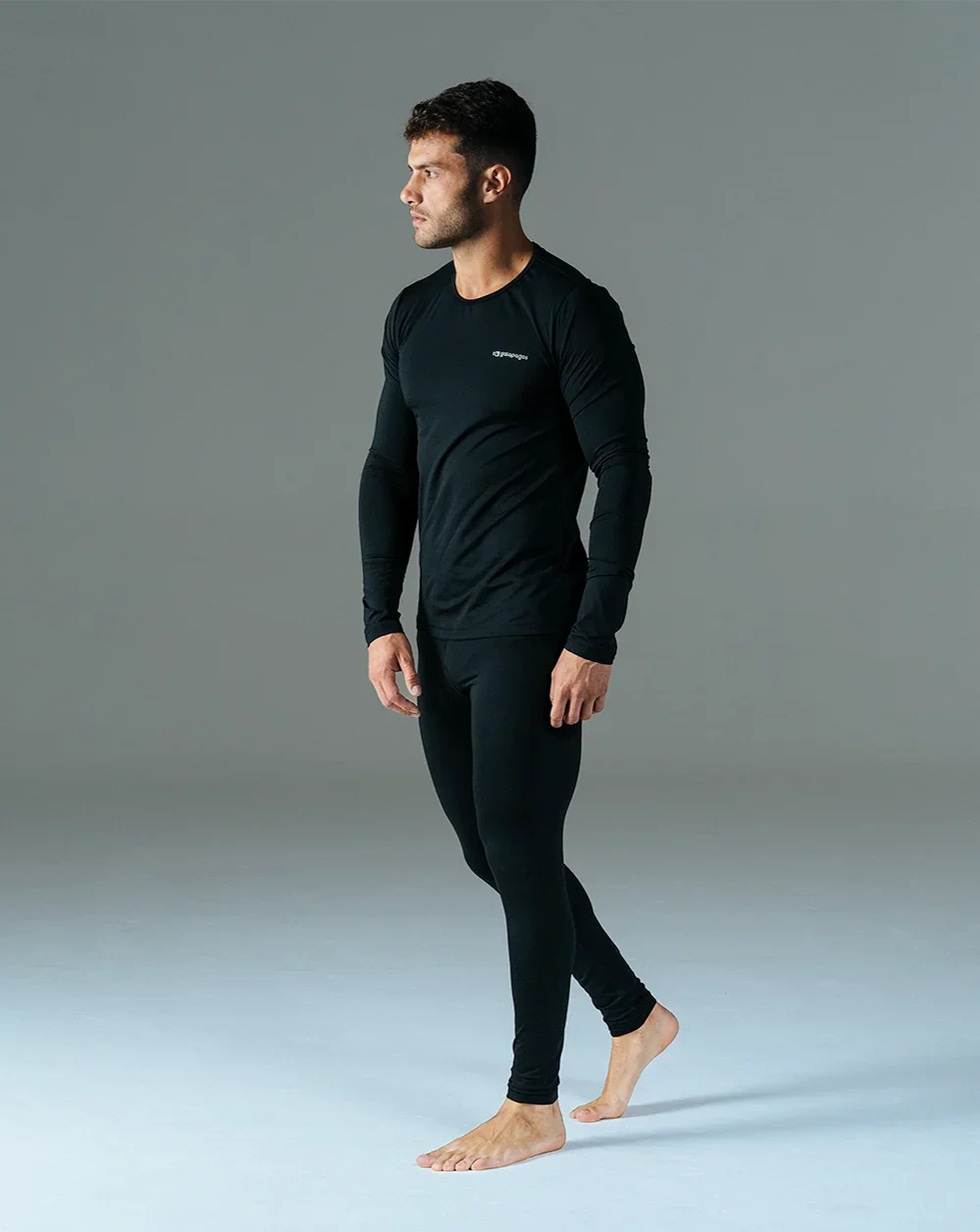 Blusa Segunda Pele Lithium Thermo Masculina - Preta — foto 3