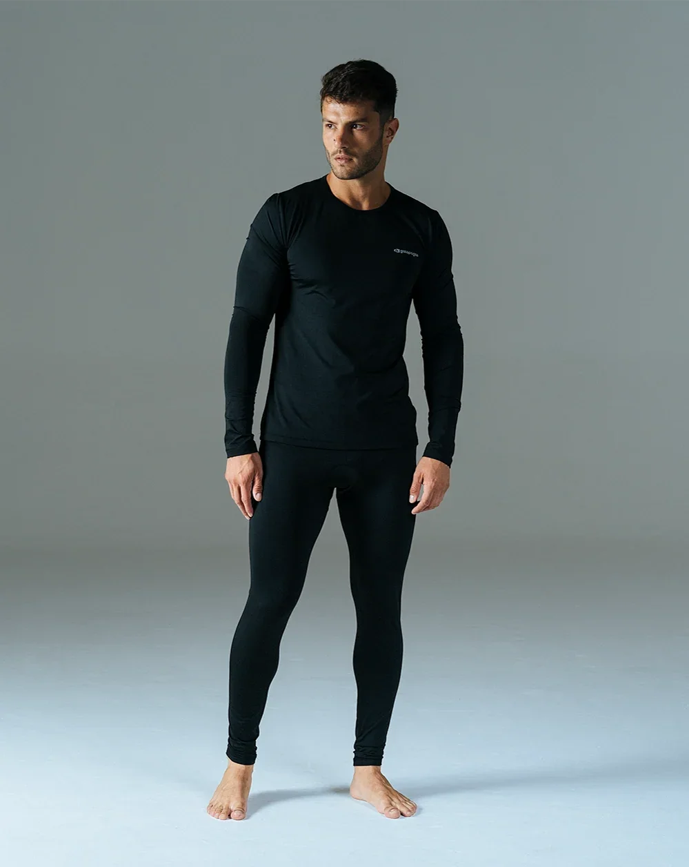 Blusa Segunda Pele Lithium Thermo Masculina - Preta — foto 2