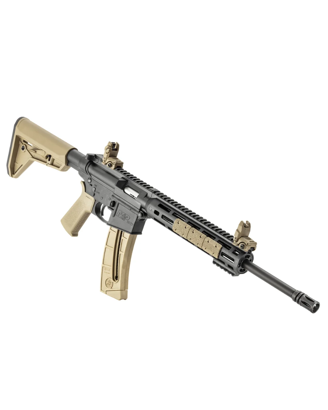 RIFLE SMITH & WESSON M&P 15-22 SPORT MOE SL FDE CAL .22LR 25 TIROS - CANO 16,5" — foto 4