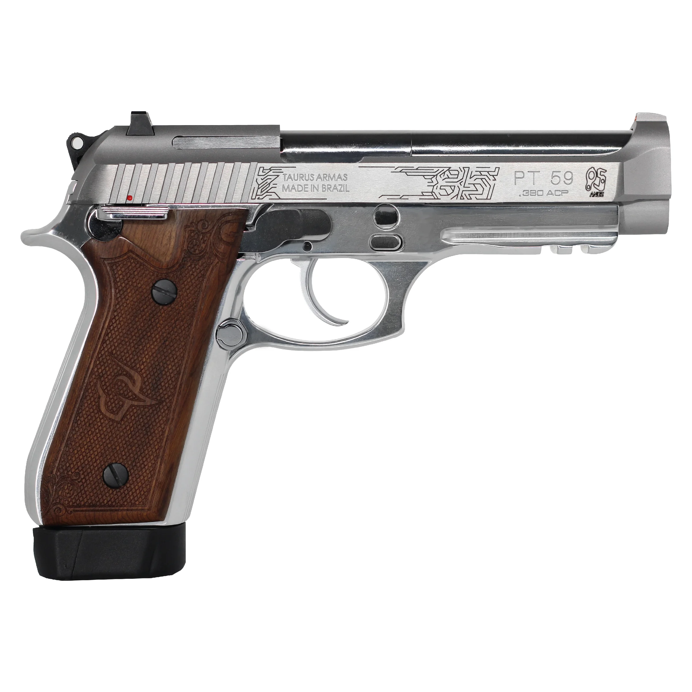 Pistola Pistola Taurus Pt59s 2x19 Mpsp000 380acp Ifo (Cal. 380) — Taurus