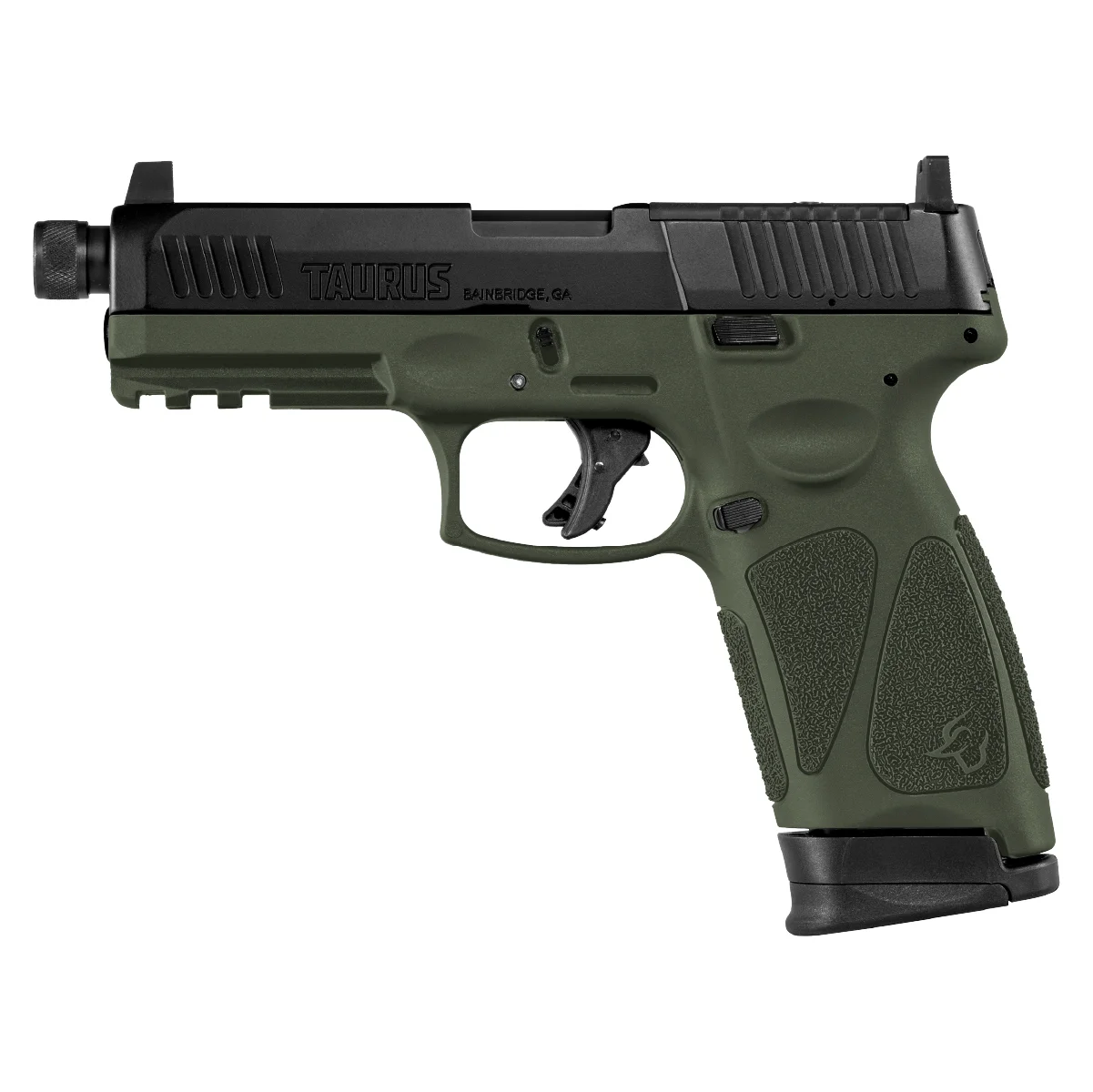 PISTOLA TAURUS G3 TACTICAL 9MM OD GREEN 4,5 — foto 2