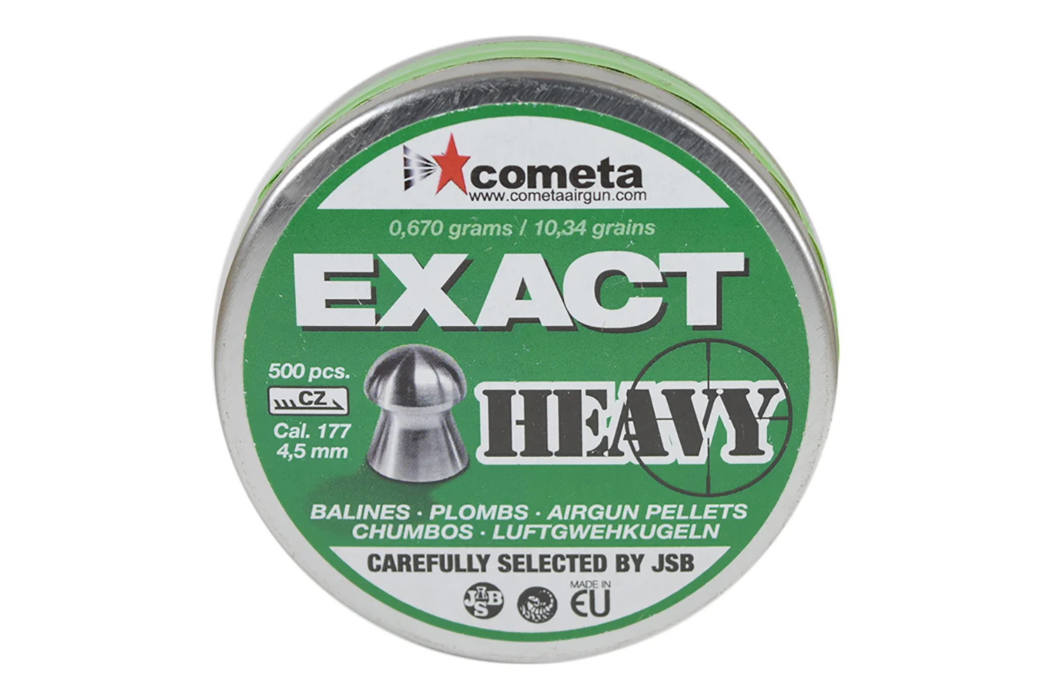 CHUMBINHO COMETA EXACT HEAVY 4.5MM 500 UNID