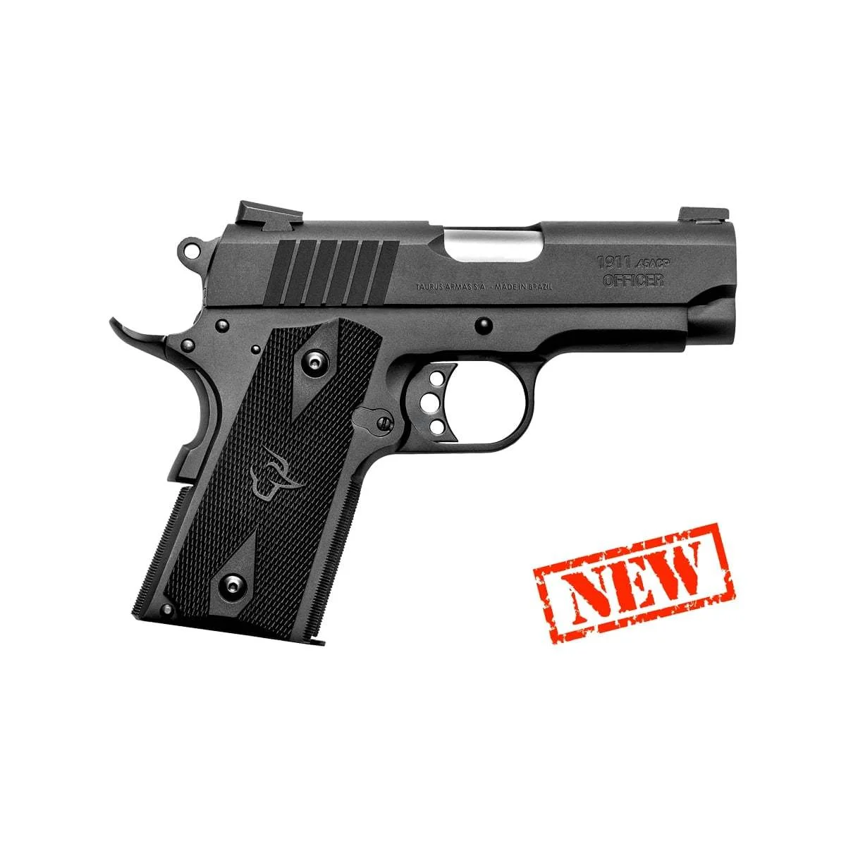 PISTOLA TAURUS 1911 OXIDA OFFICER .45 — foto 2