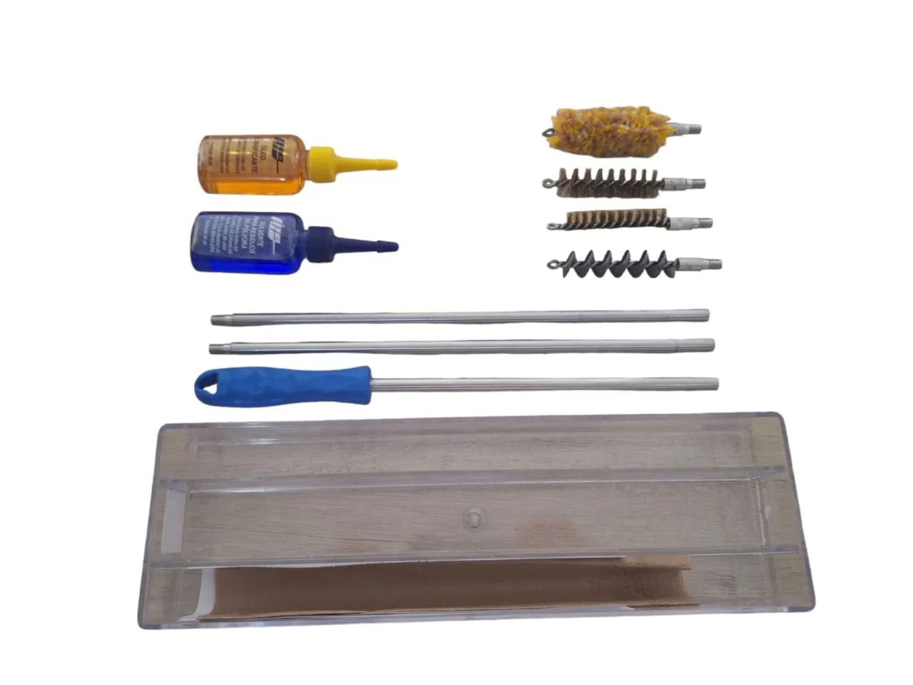 KIT DE LIMPEZA  STANDARD LG PARA ESPINGARDA CAL 28 — foto 2