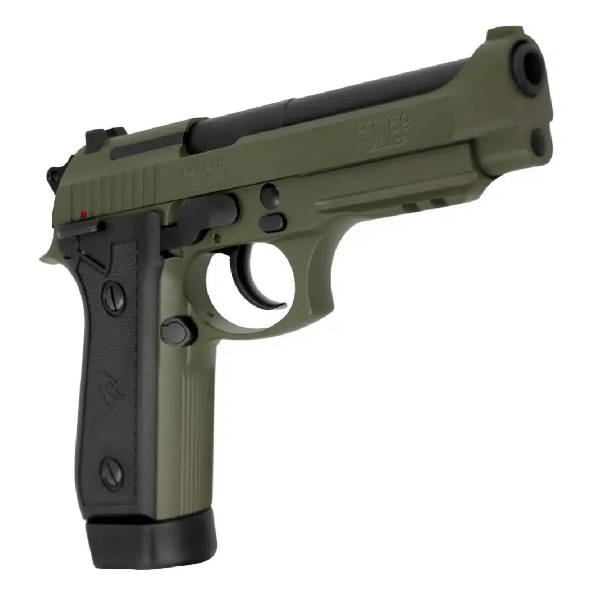 PISTOLA TAURUS PT 59S .380 OD GREEN — foto 2