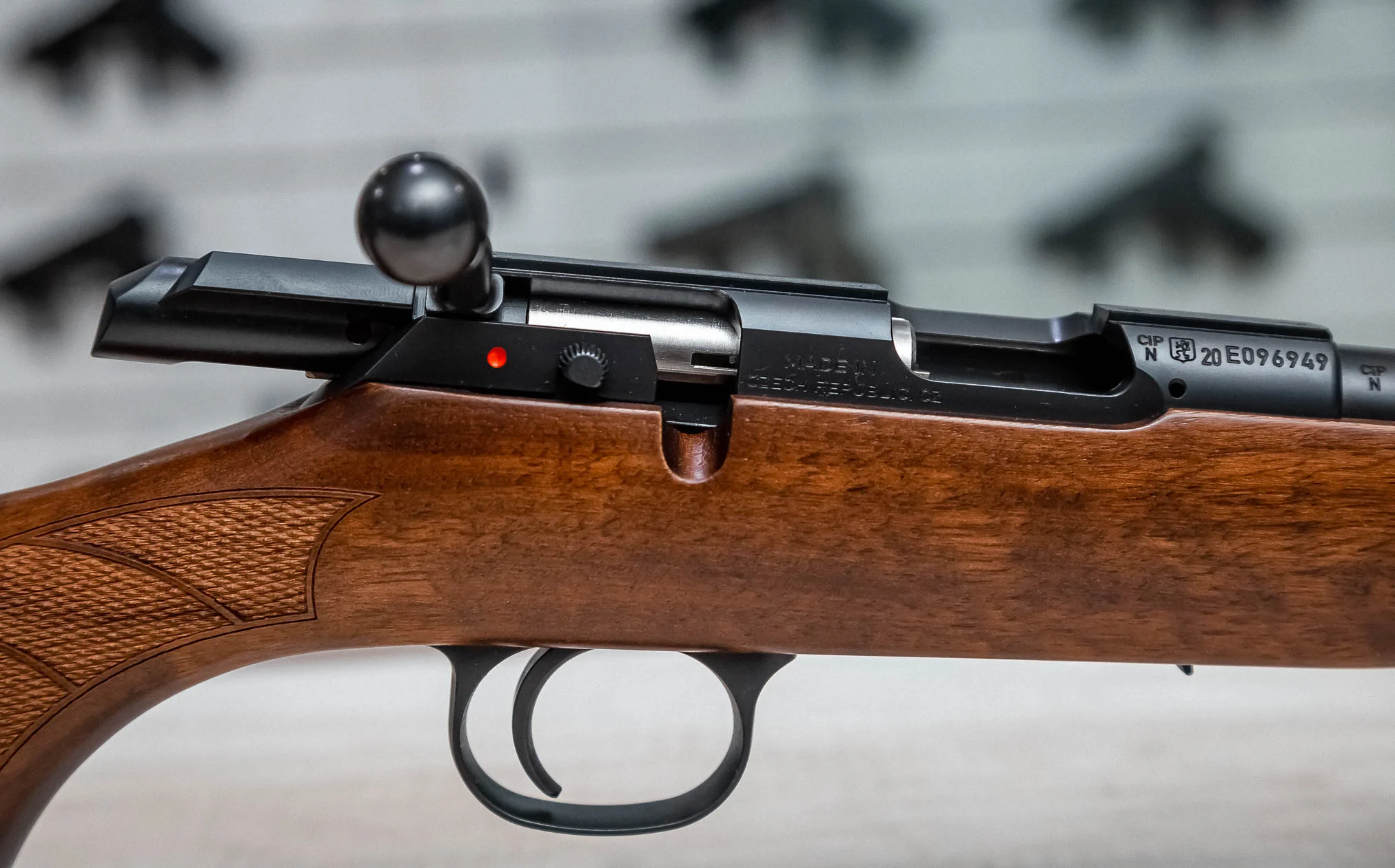 RIFLE CZ457 LUX  .22LR — foto 9