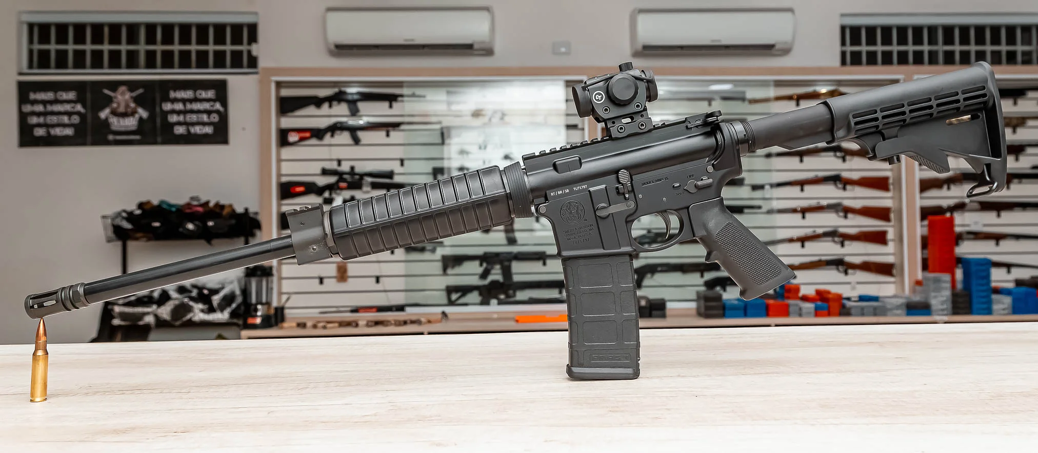 CARABINA SMITH&WESSON M&P 15 SPORT II OU 30 RODADAS CALIBRE 5,56 MM — foto 8