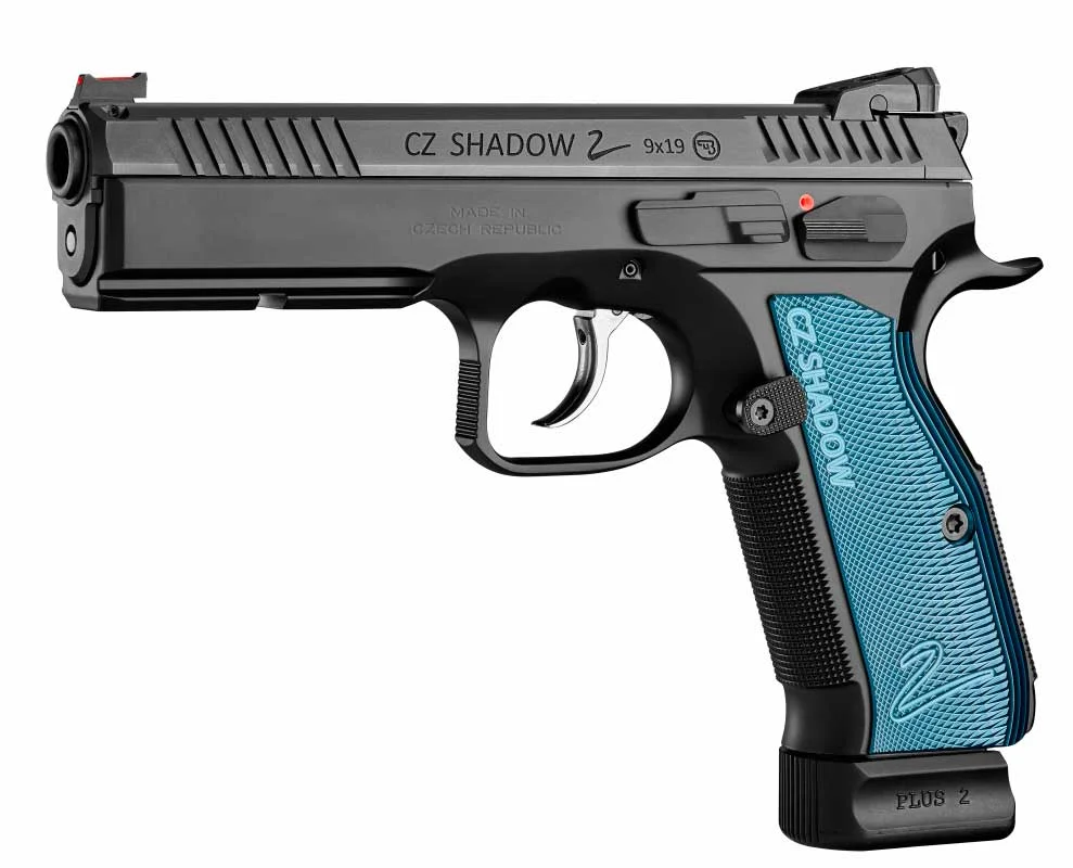 PISTOLA CZ SHADOW 2 OXIDADA TALA AZUL CAL.9MM — foto 3