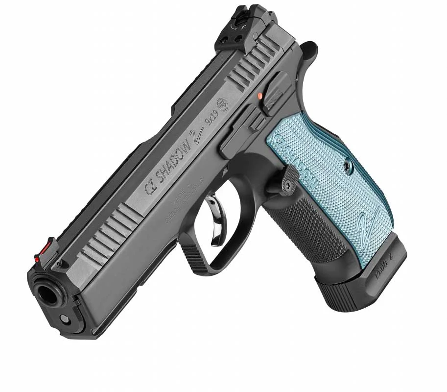 PISTOLA CZ SHADOW 2 OXIDADA TALA AZUL CAL.9MM