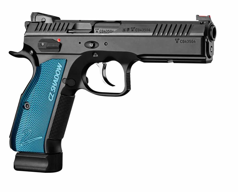 PISTOLA CZ SHADOW 2 OXIDADA TALA AZUL CAL.9MM — foto 2