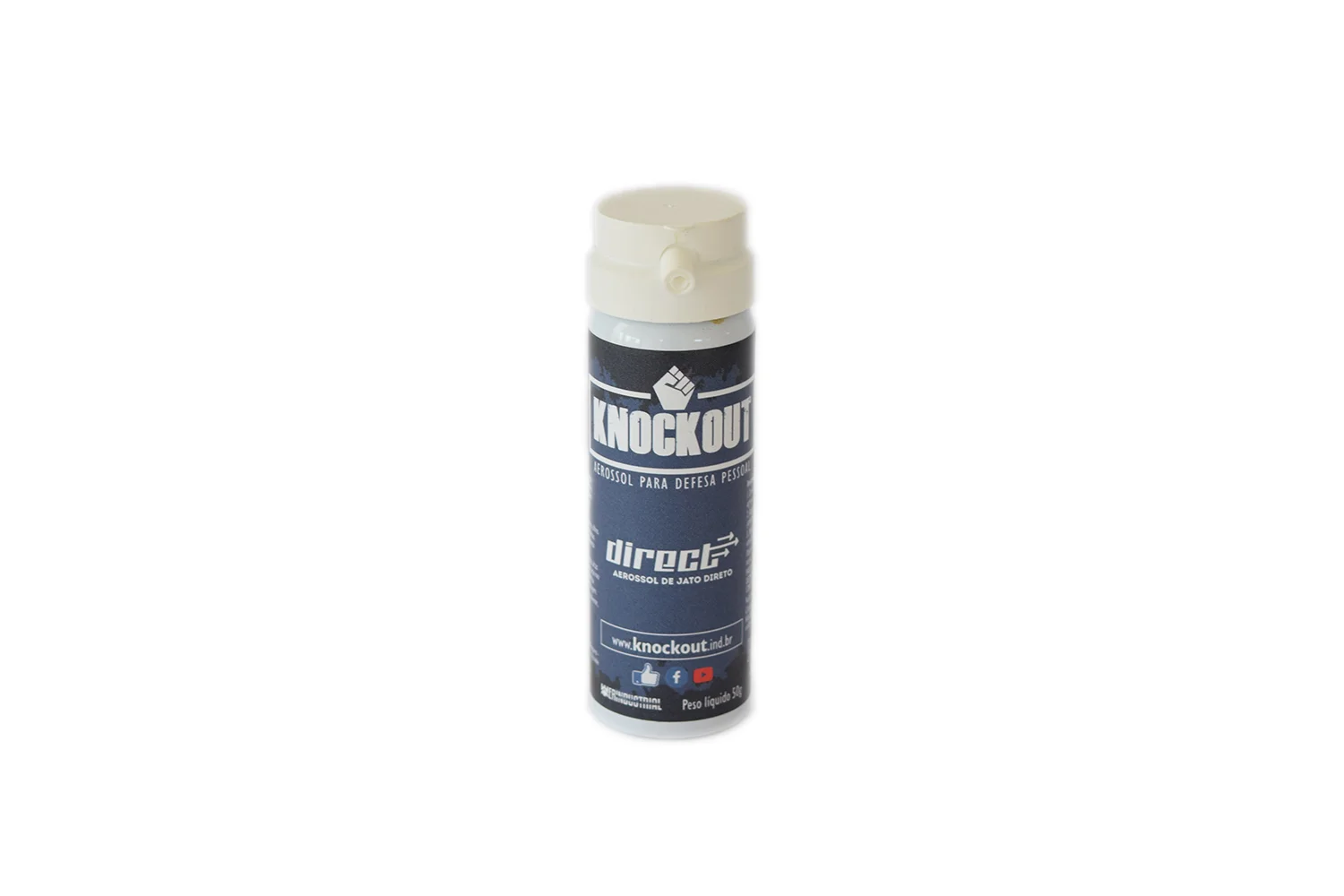 SPRAY PARA DEFESA PESSOAL KNOCKOUT DIRECT 50G