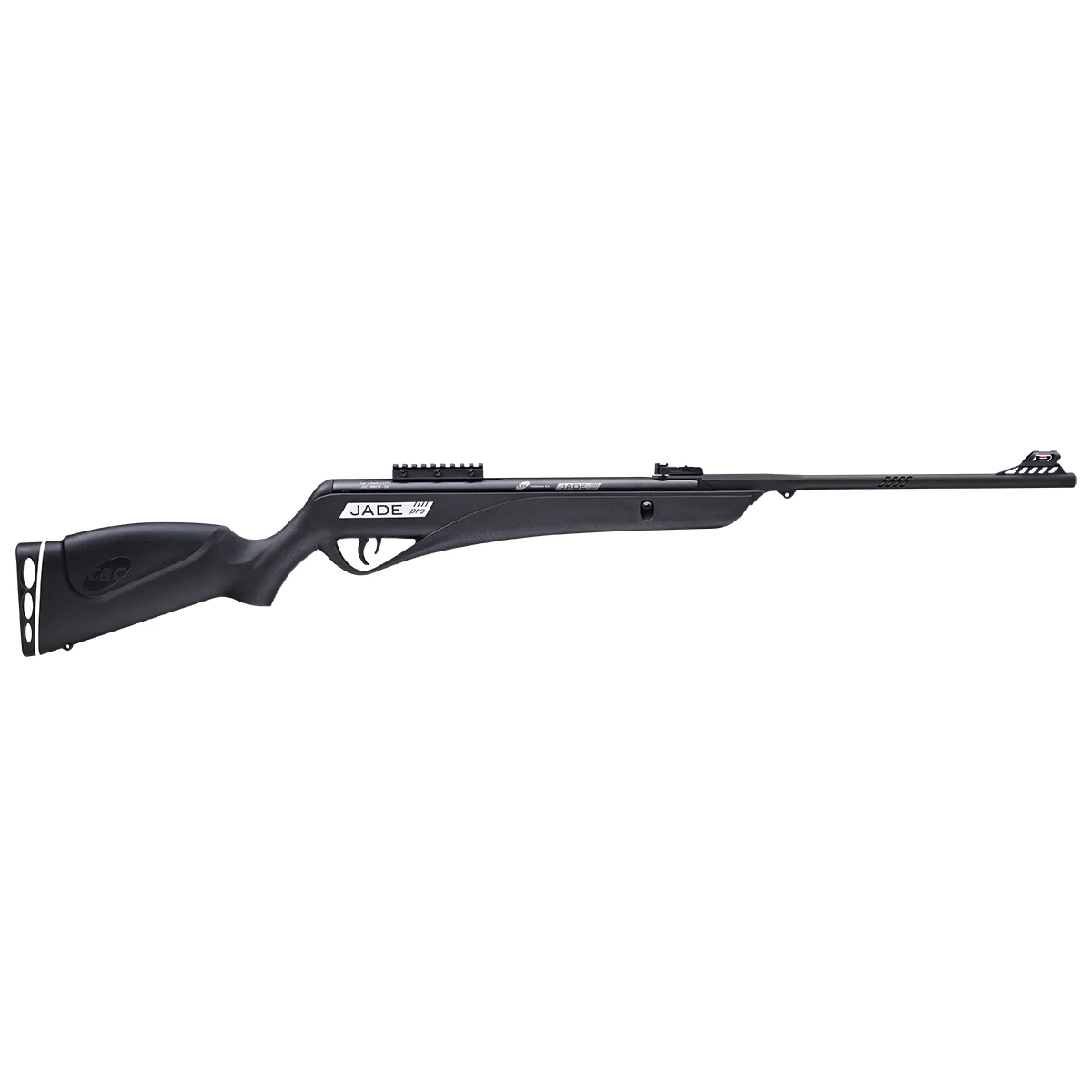 CARABINA DE PRESSÃO 5,5MM JADE PRO - CORONHA POLÍMERO PRETA