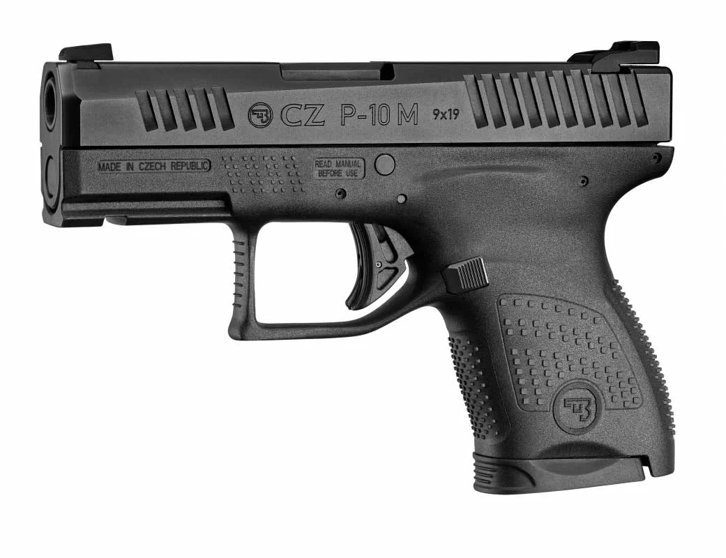 PISTOLA CESKA ZBROJOVKA CZ P-10M OXIDADA FOSCA - 7 TIROS CANO 3 CAL.9MM — foto 2