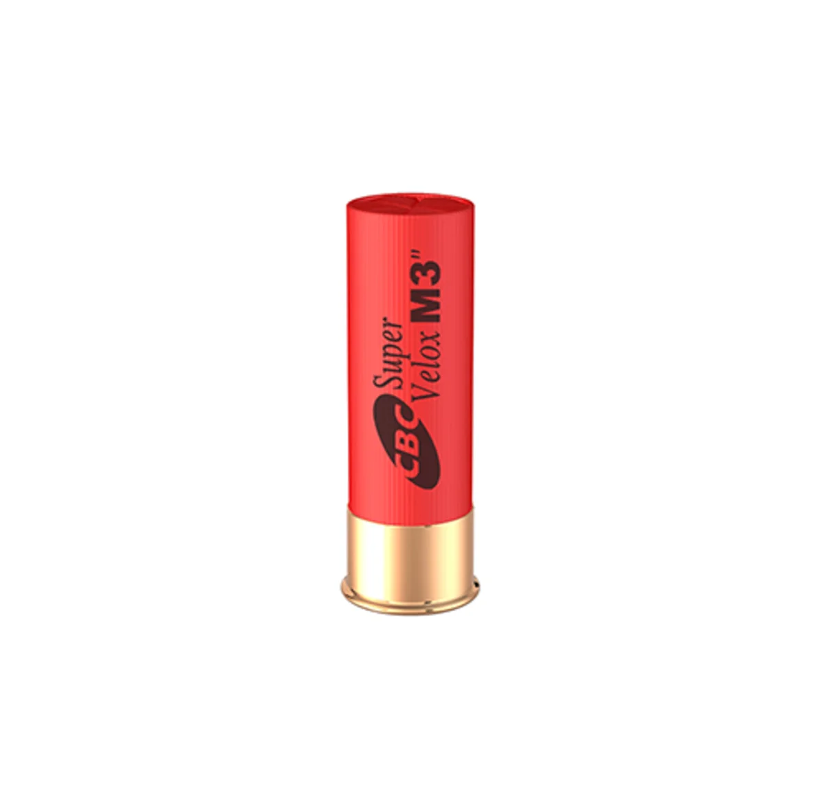 CARTUCHO CBC SUPER VELOX M3" CALIBRE 12 CÂMARA 76,2MM CHUMBO 3T - UNIDADE — foto 2