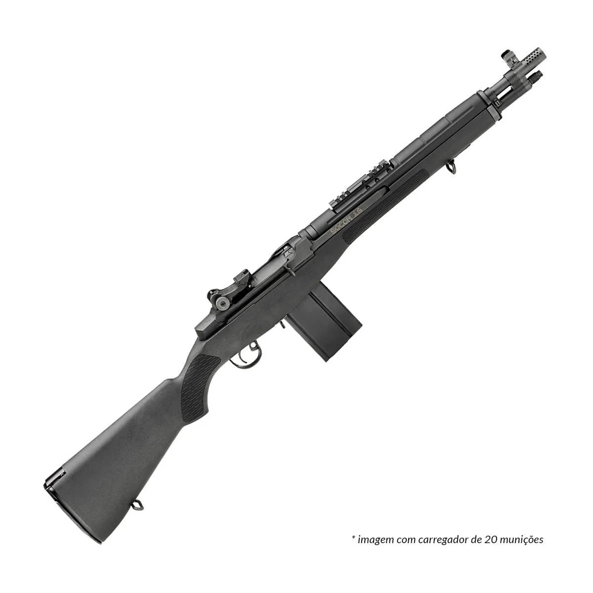 RIFLE M1A SEMI AUTOMATICO CAL. 7,62X51MM SCOUT SQUAD NEW WAL — foto 4