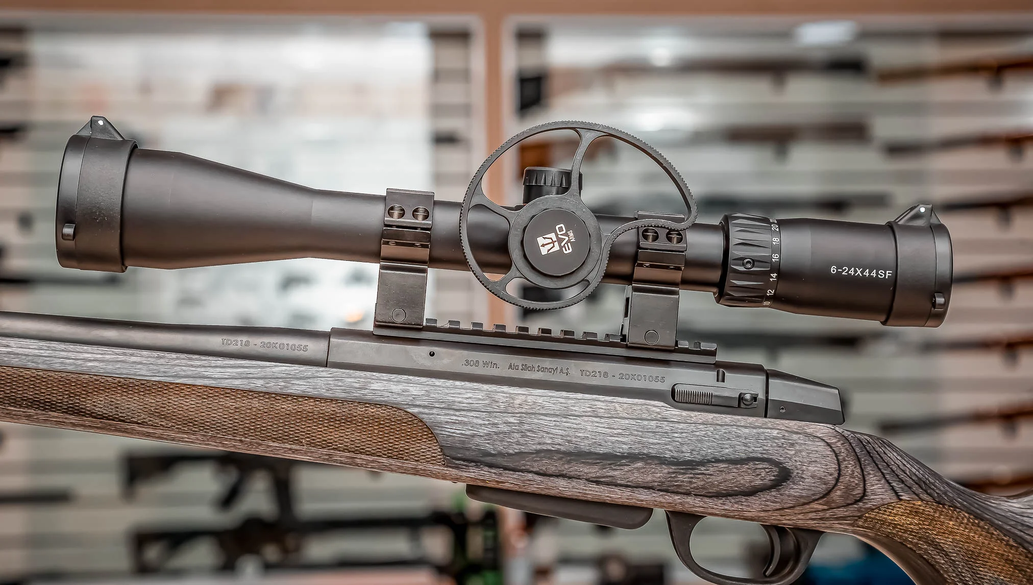 RIFLE BOLT ACTION DA ATA ARMS - TURQUA LAMINATED M CAL. 308 20” — foto 9