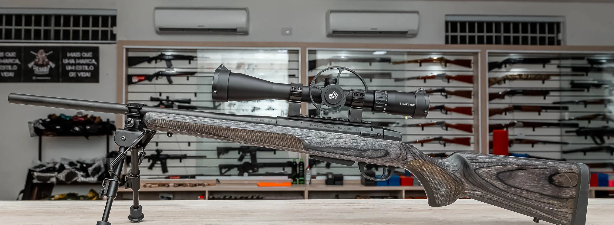 RIFLE BOLT ACTION DA ATA ARMS - TURQUA LAMINATED M CAL. 308 20” — foto 6