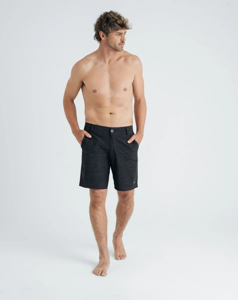 Bermuda Boardwalk Stoked Masculina - Preta — foto 2