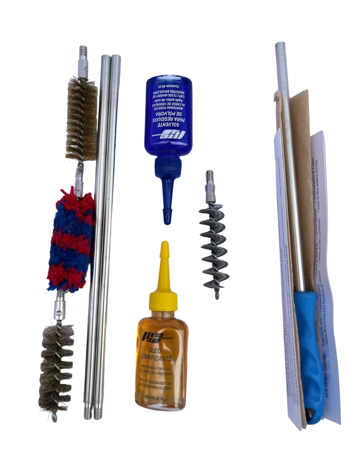 KIT DE LIMPEZA PARA ARMAS CURTAS LH — foto 2