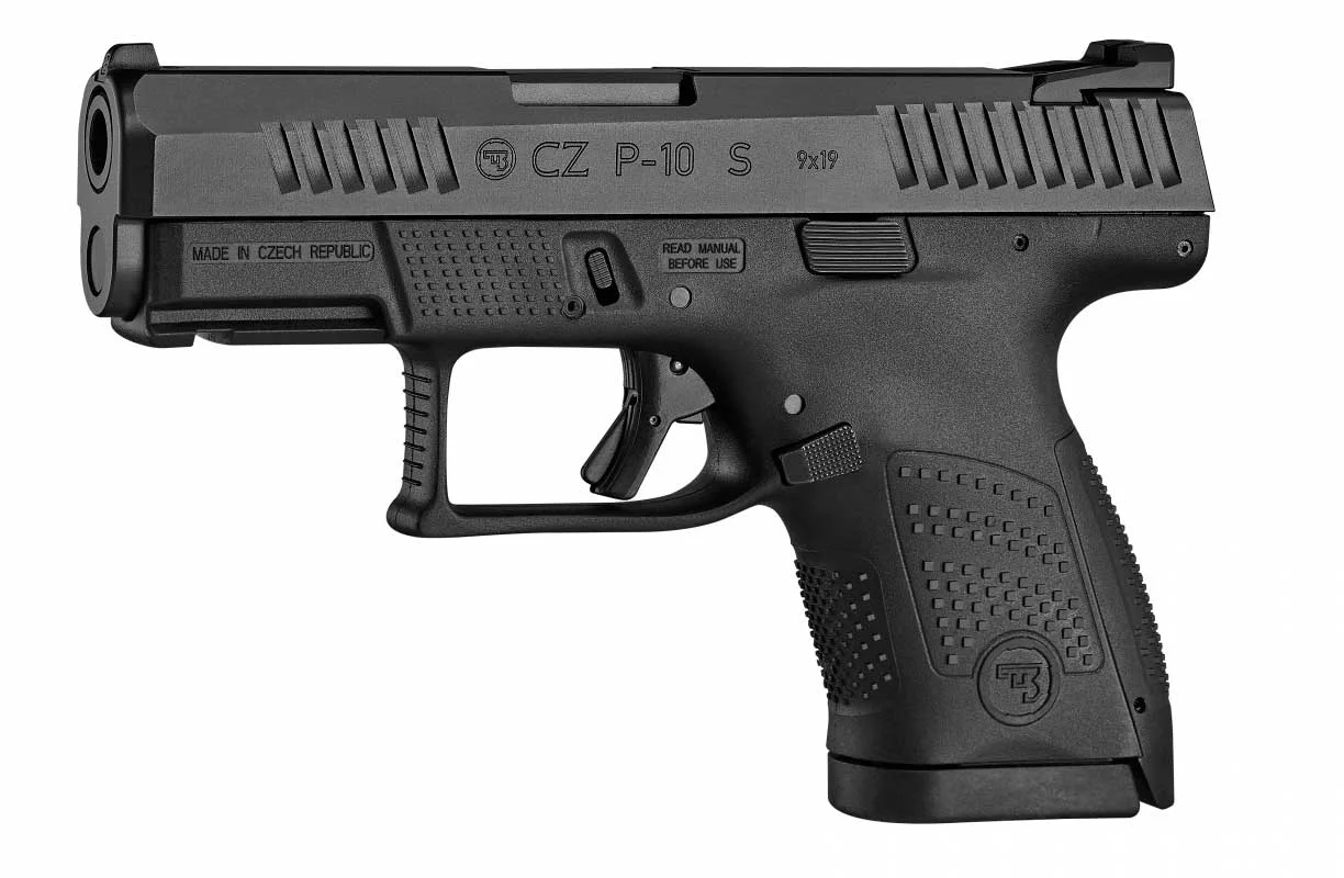 PISTOLA CESKA ZBROJOVKA CZ P-10S OXIDADA - 12 TIROS CANO 3.5 CAL.9MM — foto 2