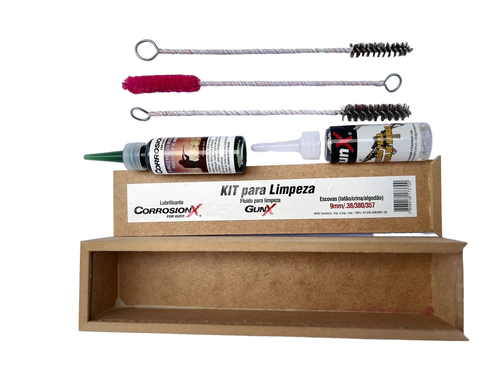 KIT DE LIMPEZA PARA ARMAS CURTAS .45 — foto 2