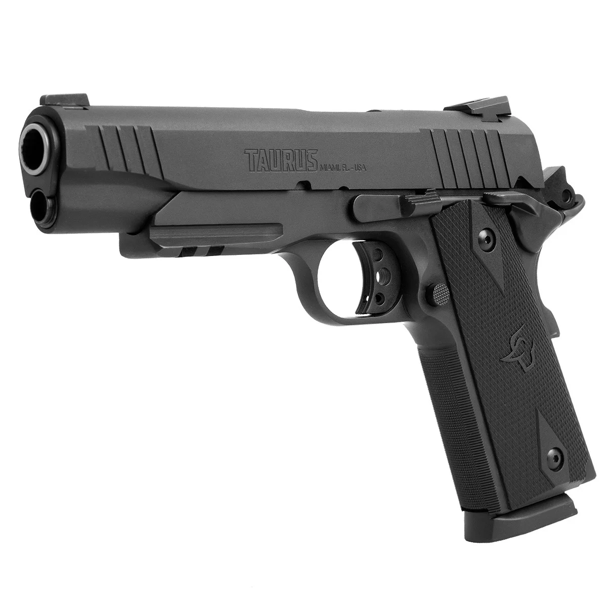 TAURUS .45ACP PT1911 8 TIROS CANO 5 CAFO TÁTICA — foto 3