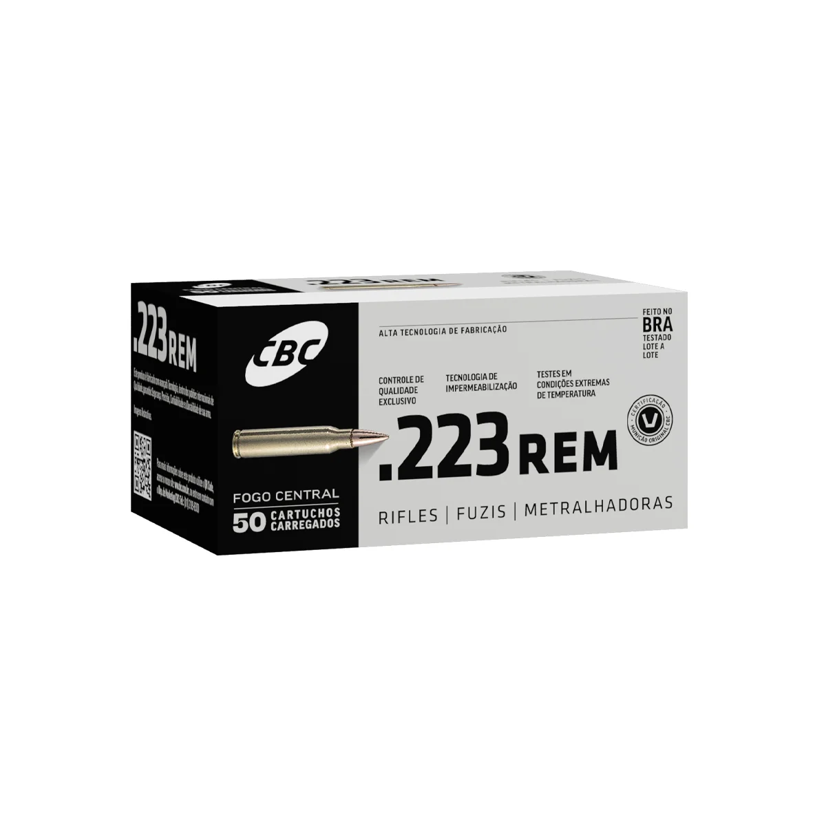 Munição CBC .223 Rem Polymer Tip 55gr — foto 2