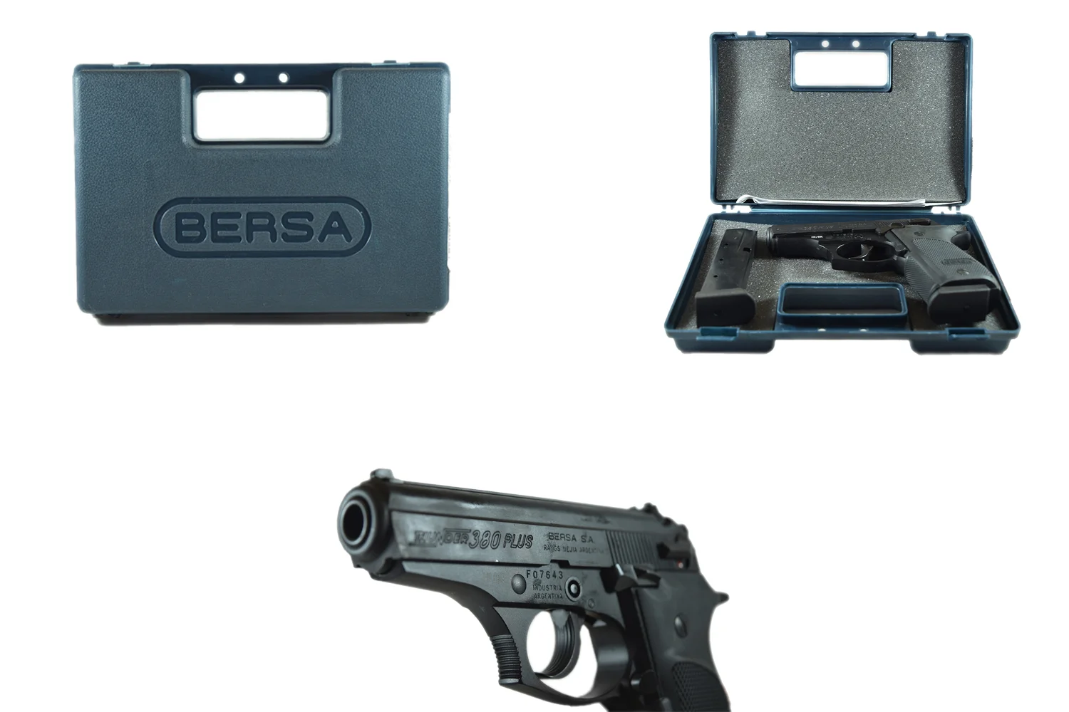 PISTOLA BERSA THUNDER 380 PLUS CAL. .380 OXIDADA — foto 3